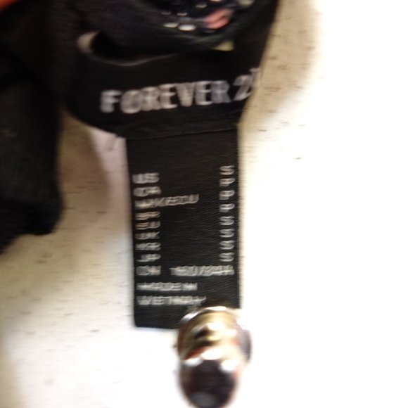 Vintage Forever 21‎ Dress Small Sequin Black Mini Cocktail Mirror Party - Picture 6 of 7